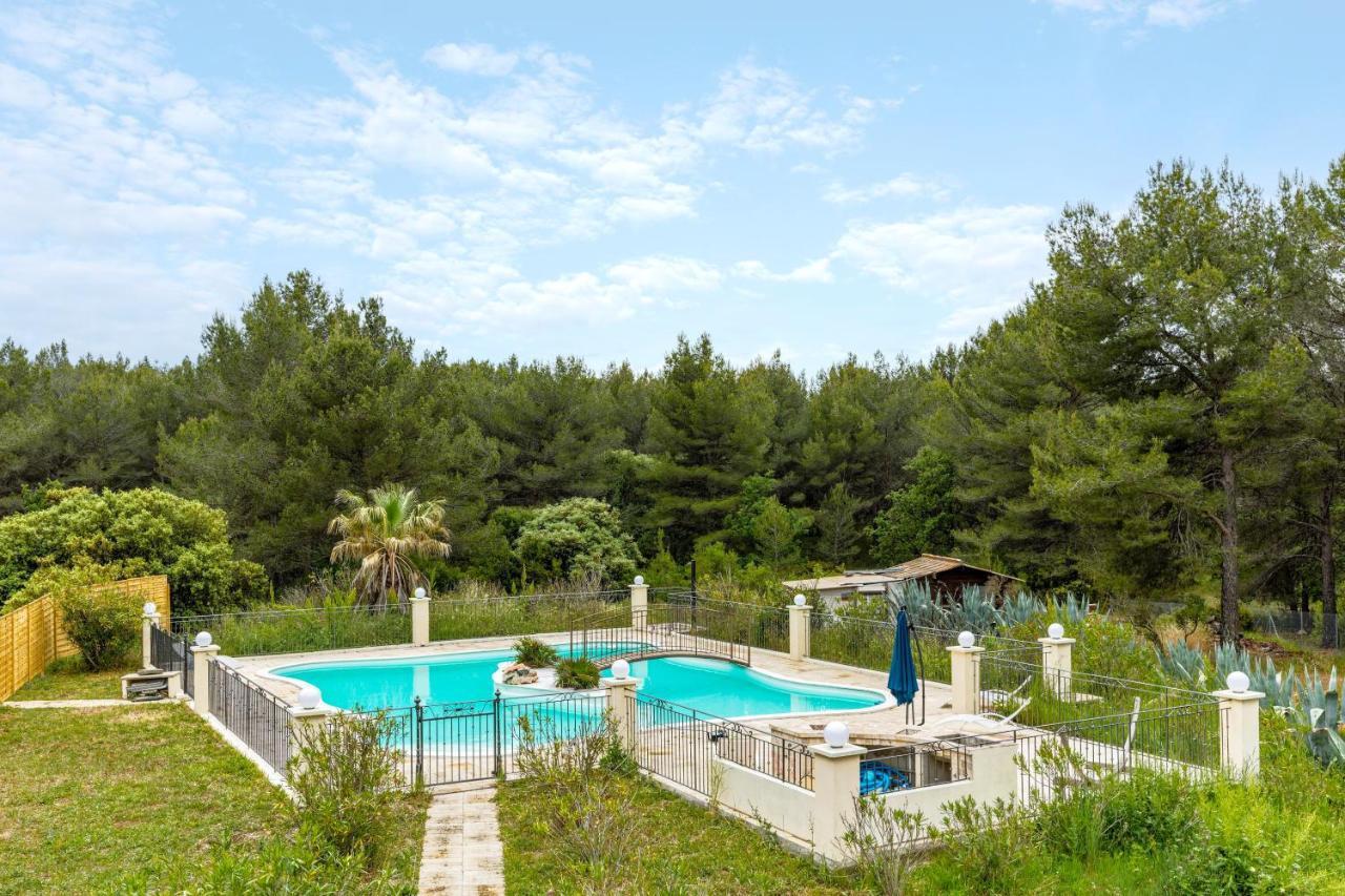 Villa Signo - Piscine Privee Signes Luaran gambar